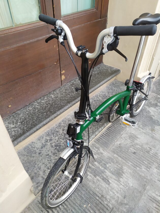 Bicicletta Brompton M6L Racing Green/ Black