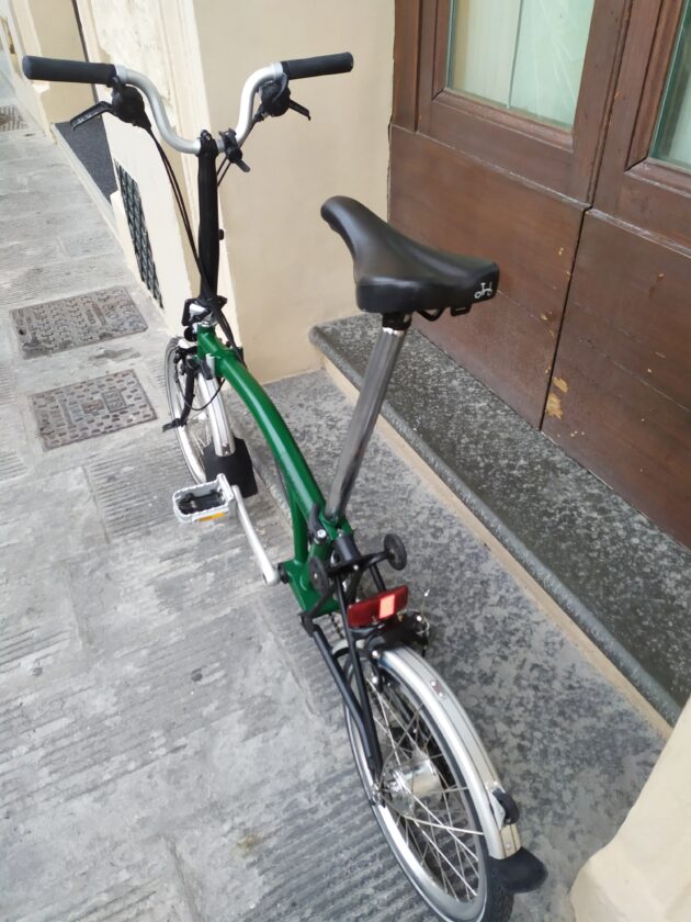 Bicicletta Brompton M6L Racing Green/ Black
