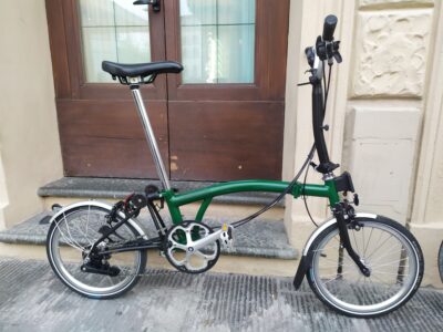 Bicicletta Brompton M6L Racing Green/ Black