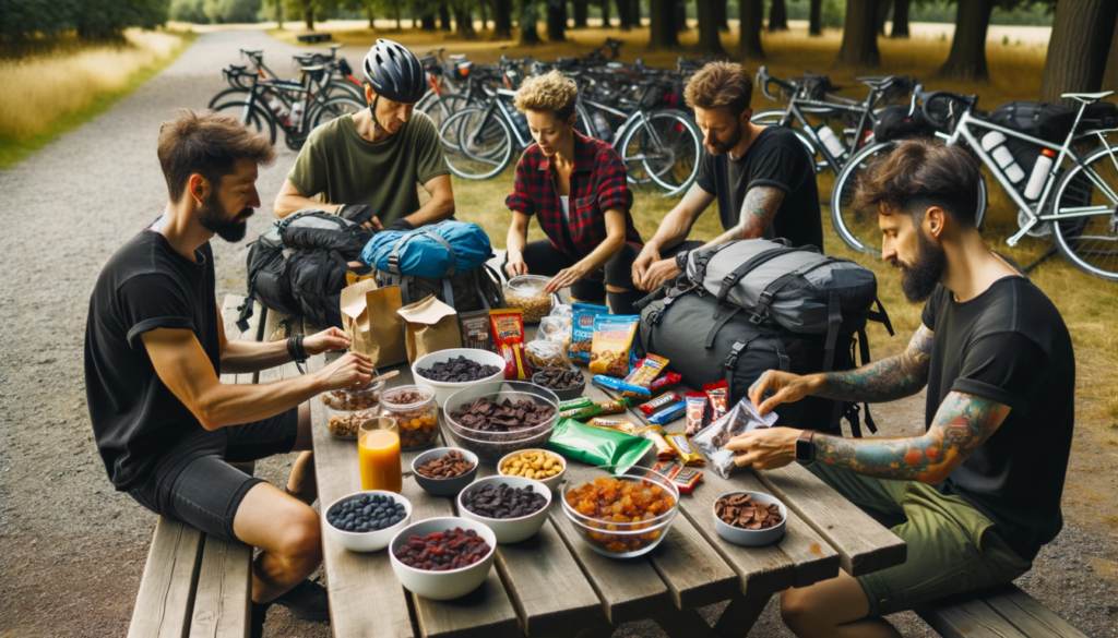 nutrizione viaggio bici