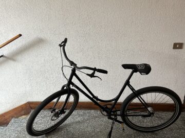 Bicicletta Deus CycleWorks Nera – linea custom