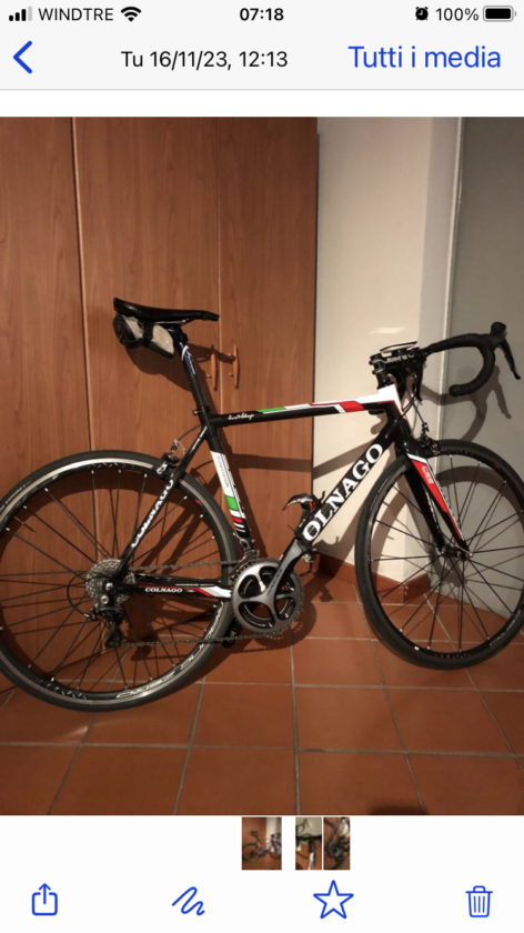Bici corsa carbonio