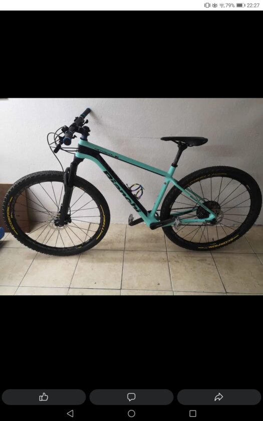 Mtb bianchi methanol cv carbonio
