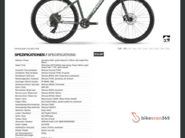 Mountain bike – MTB HARDTAIL SEET 6