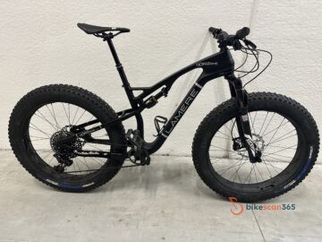 Fat bike in carbonio
