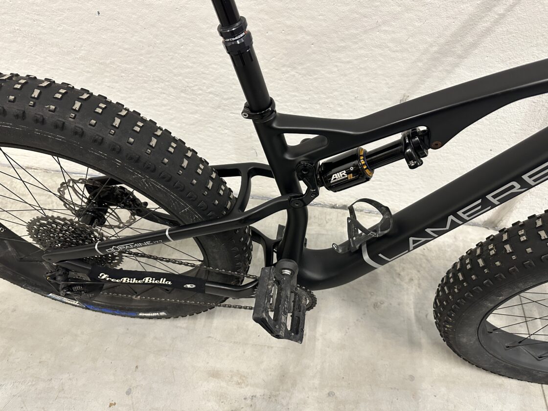 Fat bike in carbonio