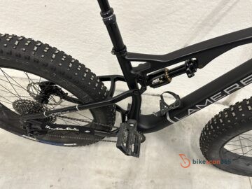 Fat bike in carbonio