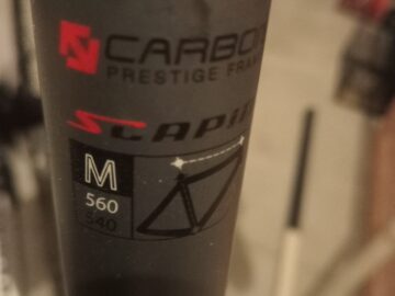 Bici da corsa Scapin Carbon