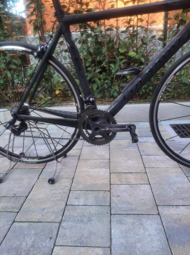 Bici da strada in carbonio