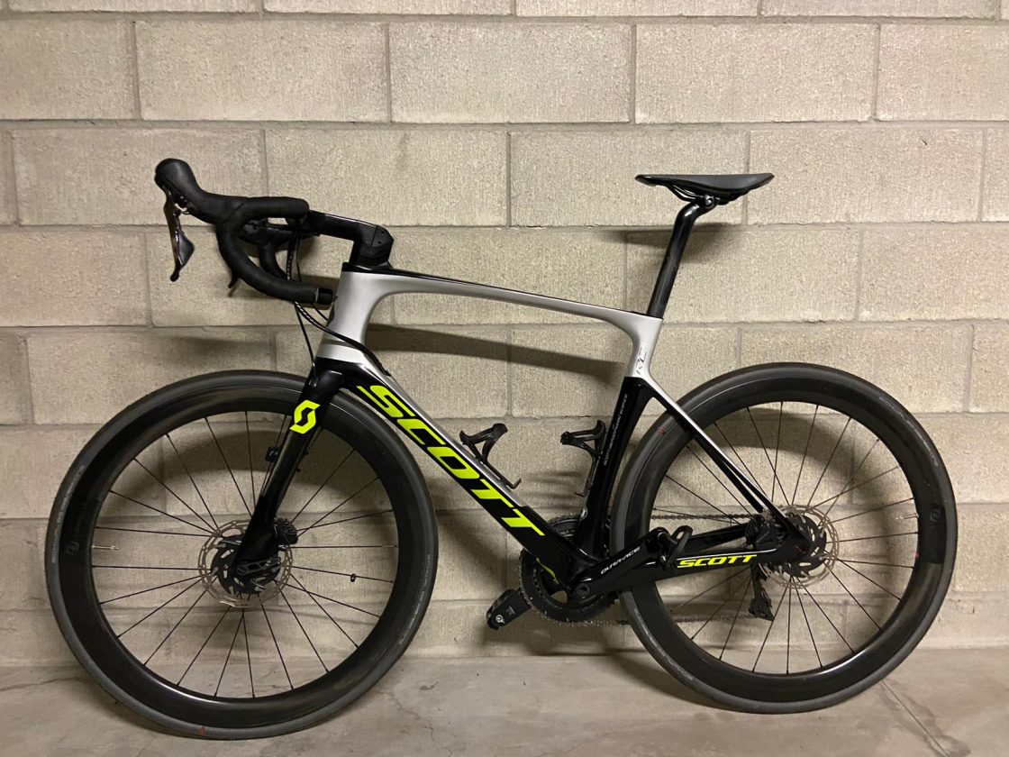bici da corsa su strada Scott taglia xl