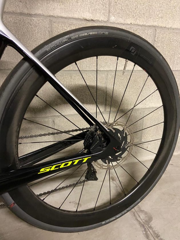 bici da corsa su strada Scott taglia xl