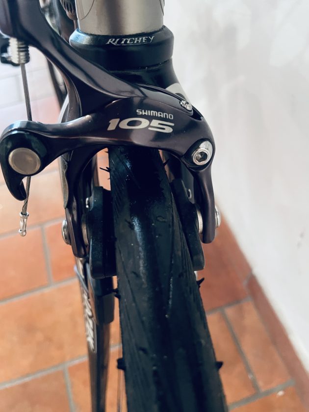 Bici da corsa Nevi in titanio
