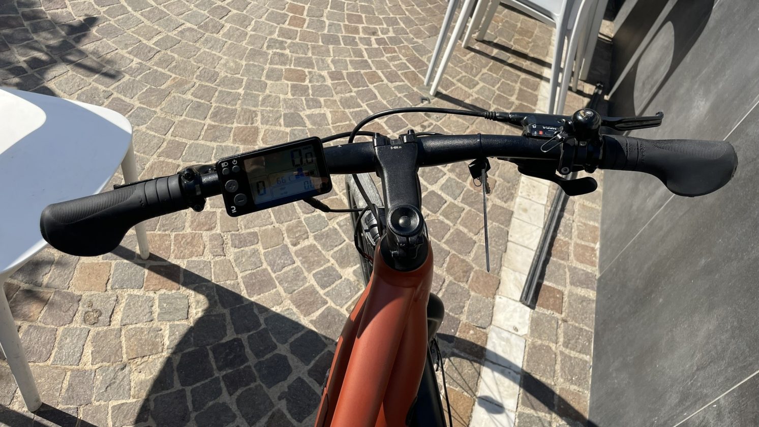 Elops LD500e Rosso Rame: Bici elettrica (Garanzia Decathlon)
