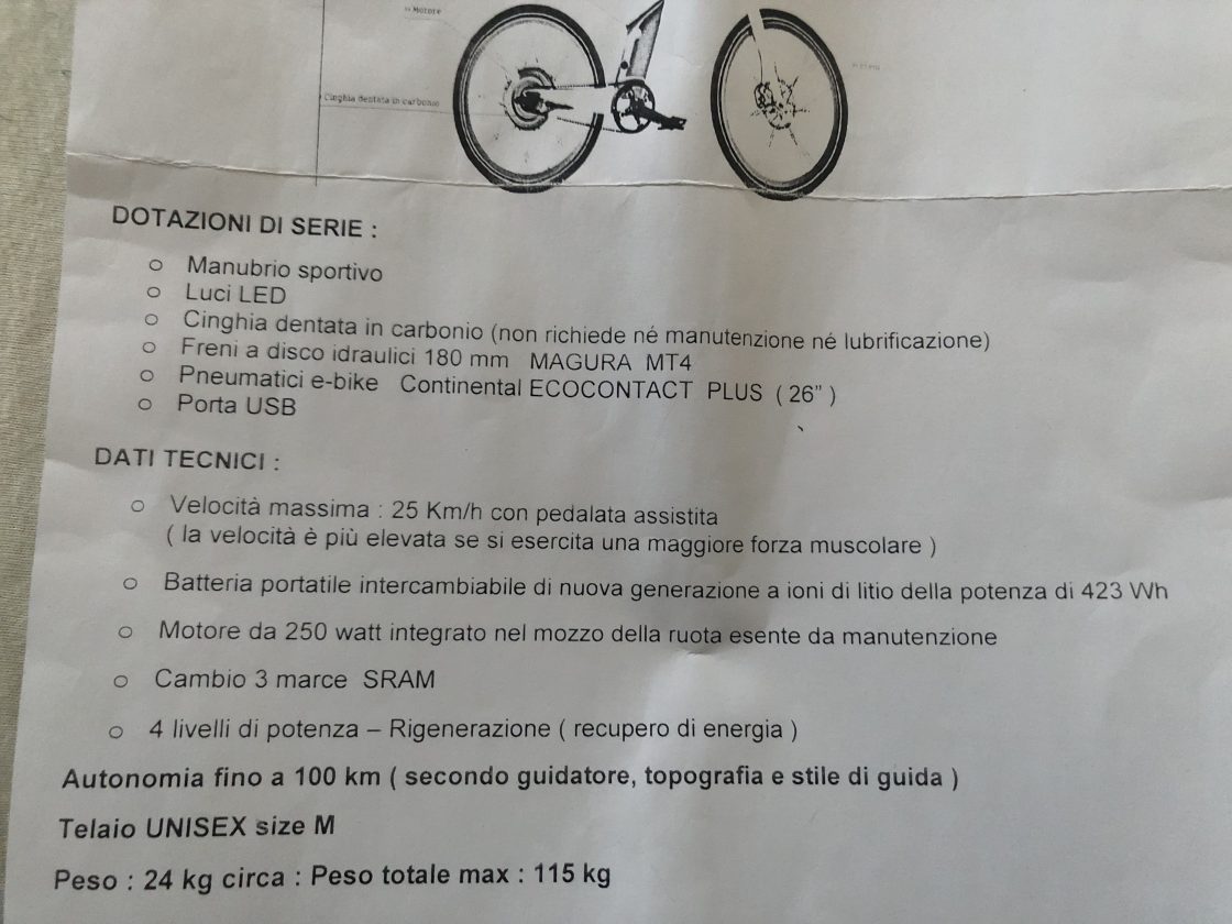 Smart e-bike ottime condizioni