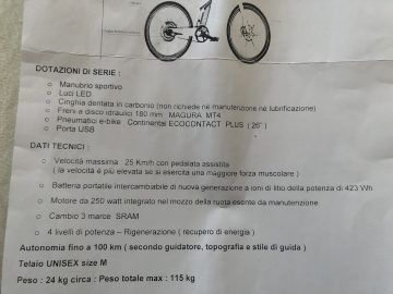 Smart e-bike ottime condizioni