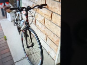 Bici da corsa e strada