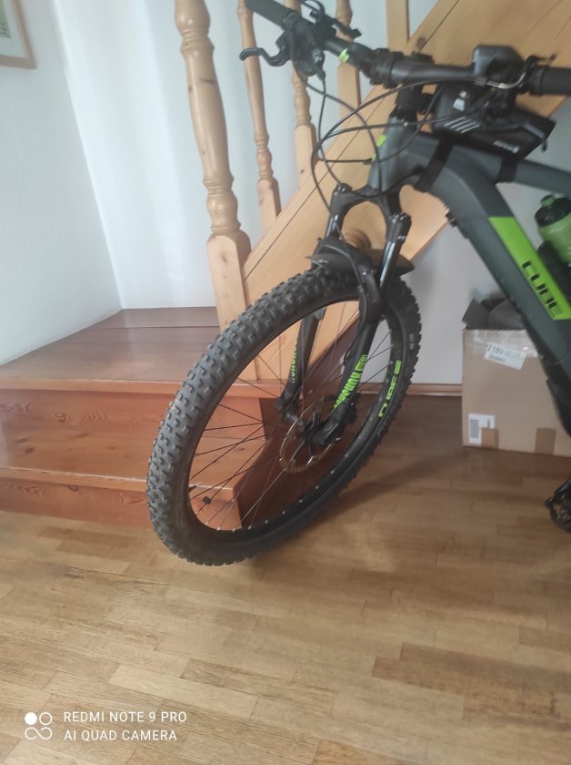 E BIKE CUBE REACTION HYBRID EAGLE