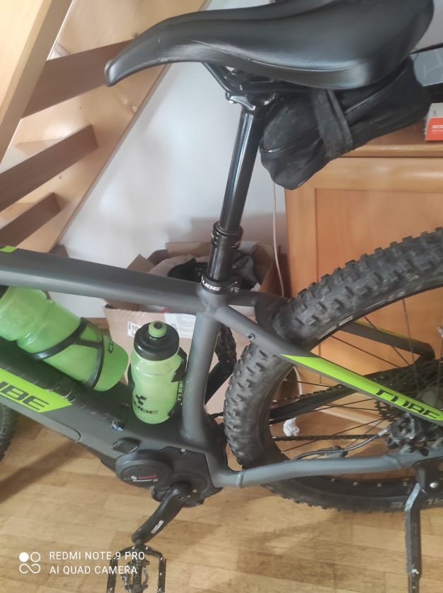 E BIKE CUBE REACTION HYBRID EAGLE