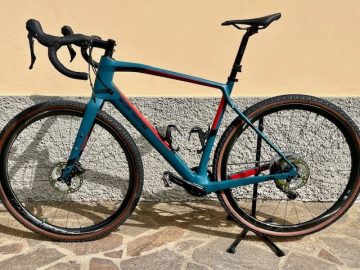 BICI GRAVEL WILIER TRIESTINA JENA Taglia L + RUOTE CAMPAGNOLO LEVANTE