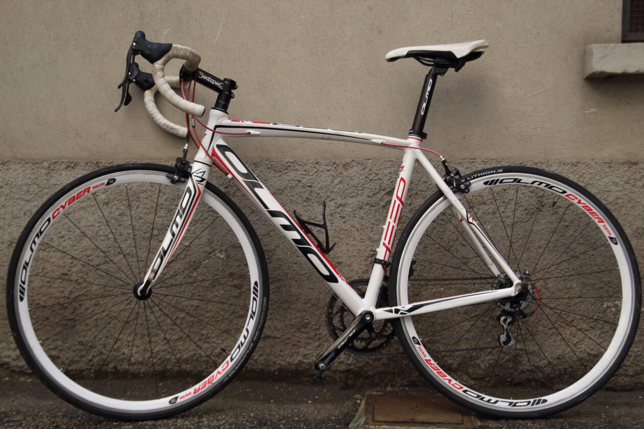 Bici da corsa Olmo alluminio carbonio 20 velocità taglia L