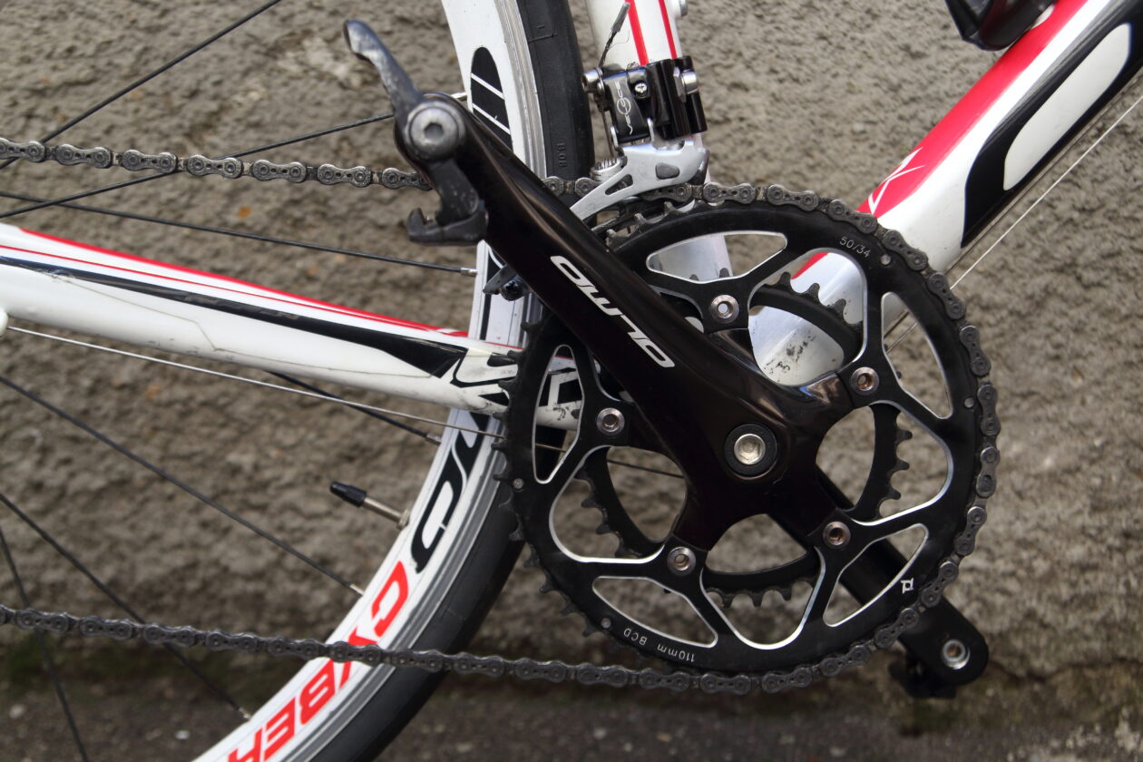 Bici da corsa Olmo alluminio carbonio 20 velocità taglia L